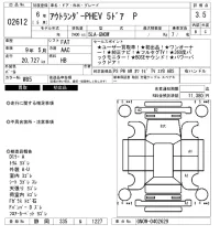 Mitsubishi OUTLANDER PHEV лот № 2612 оценка 3.5  с аукциона в Японии 6