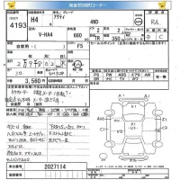 Honda ACTY TRUCK лот № 4193 оценка RA  с аукциона в Японии 3