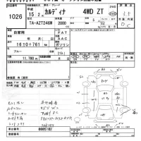 Toyota CALDINA лот № 1026 оценка 3.5  с аукциона в Японии 5