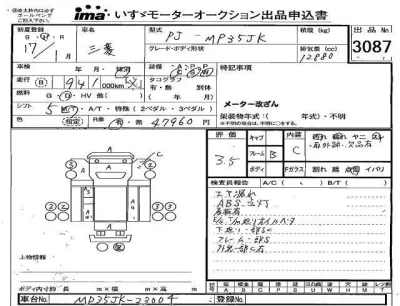 Mitsubishi BUS  с аукциона в Японии