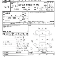 Subaru IMPREZA лот № 1075 оценка R  с аукциона в Японии 5