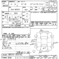 Suzuki WAGON R лот № 3033 оценка 3.5  с аукциона в Японии 3