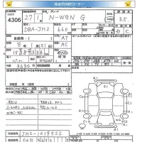 Honda N WGN лот № 4306 оценка 3.5  с аукциона в Японии 5