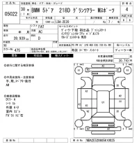 BMW 2-Series лот № 5022 оценка 4  с аукциона в Японии 6
