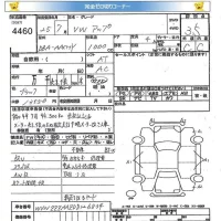 Volkswagen UP лот № 4460 оценка 3.5  с аукциона в Японии 8