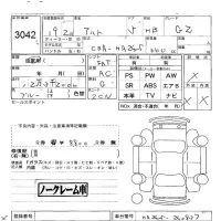 Suzuki ALTO лот № 3042 оценка -  с аукциона в Японии 4