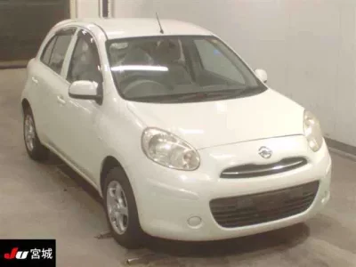 Nissan MARCH  с аукциона в Японии