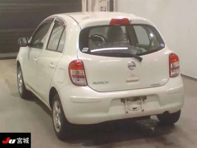 Nissan MARCH  с аукциона в Японии