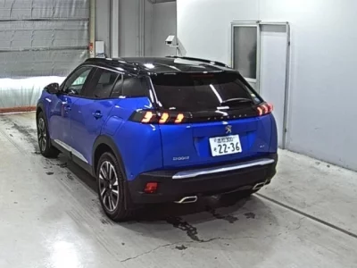 Peugeot 2008  с аукциона в Японии