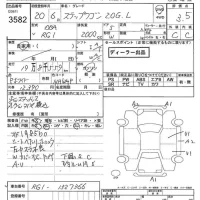 Honda STEP WAGON лот № 3582 оценка 3.5  с аукциона в Японии 7