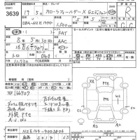 Toyota COROLLA FIELDER лот № 3639 оценка R  с аукциона в Японии 5