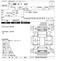 BMW 3-Series лот № 5076 оценка 3  с аукциона в Японии 6