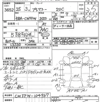 Mazda PREMACY лот № 3652 оценка 3.5  с аукциона в Японии 7