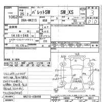 Suzuki PALETTE лот № 1062 оценка 3  с аукциона в Японии 7