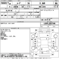 Daihatsu MOVE лот № 78009 оценка RA  с аукциона в Японии 1