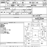 Mazda AZ WAGON лот № 18065 оценка 3.5  с аукциона в Японии 2