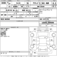 Daihatsu Cast лот № 3040 оценка 4.5  с аукциона в Японии 2