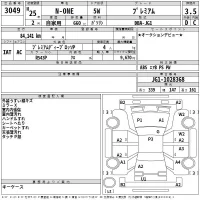 Honda N ONE лот № 3049 оценка 3.5  с аукциона в Японии 2