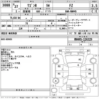 Suzuki WAGON R лот № 3088 оценка 3.5  с аукциона в Японии 2
