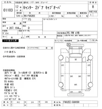 Mitsubishi CANTER лот № 1103 оценка R  с аукциона в Японии 9