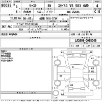 Daihatsu Cast лот № 80035 оценка 4  с аукциона в Японии 2
