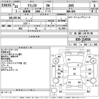 Nissan LAFESTA лот № 33035 оценка 3  с аукциона в Японии 2