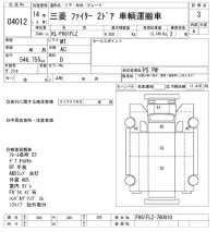 Mitsubishi FUSO FIGHTER лот № 4012 оценка 3  с аукциона в Японии 7