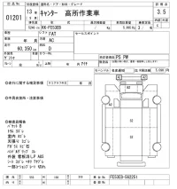 Mitsubishi CANTER лот № 1201 оценка 3.5  с аукциона в Японии 7