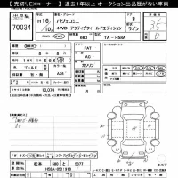 Mitsubishi PAJERO MINI лот № 70034 оценка 3.5  с аукциона в Японии 7