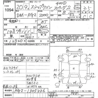 Honda STEP WAGON лот № 1094 оценка 3.5  с аукциона в Японии 3