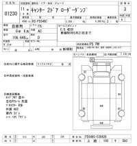 Mitsubishi CANTER лот № 1230 оценка 3  с аукциона в Японии 10