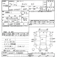 Suzuki CARRY TRUCK лот № 1109 оценка 3  с аукциона в Японии 3