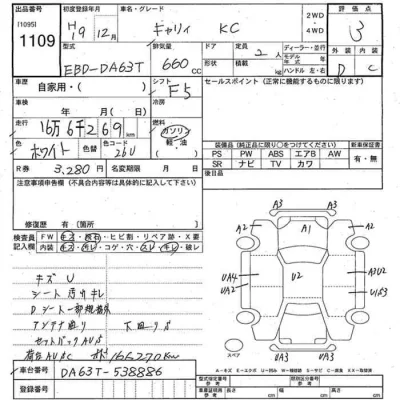 Suzuki CARRY TRUCK  с аукциона в Японии