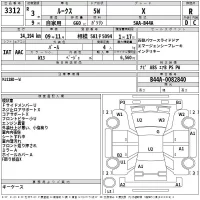 Nissan ROOX лот № 3312 оценка R  с аукциона в Японии 2