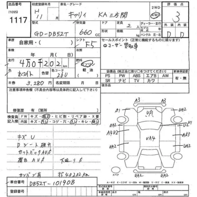 Suzuki CARRY TRUCK  с аукциона в Японии