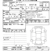 Daihatsu MOVE CANBUS лот № 7023 оценка 6  с аукциона в Японии 3