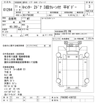 Mitsubishi CANTER лот № 1264 оценка 3  с аукциона в Японии 10