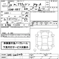 Honda ACTY VAN лот № 1011 оценка   с аукциона в Японии 2