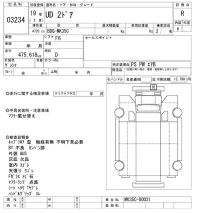 Nissan UD SERIES лот № 3234 оценка R  с аукциона в Японии 9
