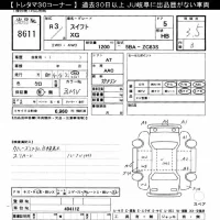 Suzuki SWIFT лот № 8611 оценка 3.5  с аукциона в Японии 9
