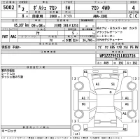 Porsche MACAN лот № 5002 оценка 4  с аукциона в Японии 2