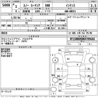 Renault LUTECIA лот № 5008 оценка 3.5  с аукциона в Японии 2