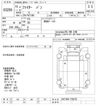 Mitsubishi FUSO FIGHTER лот № 3295 оценка 3.5  с аукциона в Японии 9
