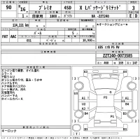 Toyota PREMIO лот № 90 оценка 3  с аукциона в Японии 2