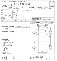 Nissan UD SERIES лот № 4182 оценка 3  с аукциона в Японии 8