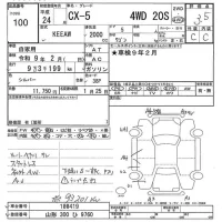 Mazda CX-5 лот № 100 оценка 3.5  с аукциона в Японии 3