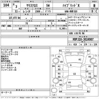 Toyota YARIS CROSS лот № 104 оценка R  с аукциона в Японии 2