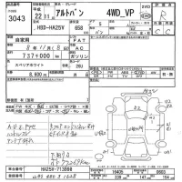 Suzuki ALTO VAN лот № 3043 оценка R  с аукциона в Японии 2