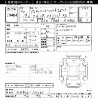 Suzuki WAGON R лот № 70484 оценка R  с аукциона в Японии 7
