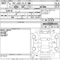 Audi A1 лот № 5077 оценка 4.5  с аукциона в Японии 2